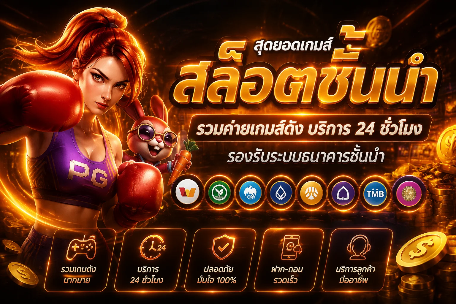 PGHENG789 สล็อตออนไลน์ รวมเกมค่ายดังพร้อมโบนัสแตกหนัก
